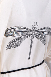 Dragonfly Vest Kimono - 2