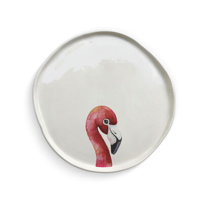 Fusska - Hayvan Figürlü Tabak 3 (Flamingo)