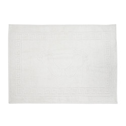 Ayak İzli Havlu Banyo Paspası 50x70cm (Beyaz) - Minteks