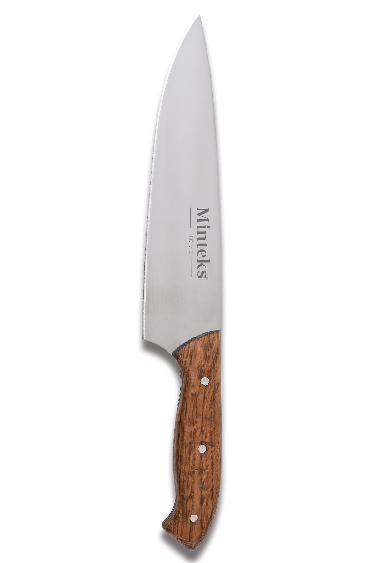 Minteks 32cm Ahşap Saplı Çelik Sef Bıçağı G0462 - 4
