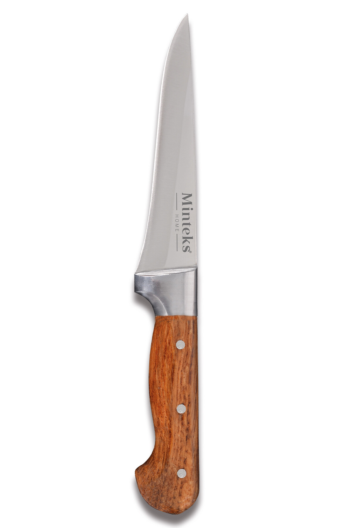 Minteks İnci Kaplama 24 cm Ahşap Saplı Çelik Bilezikli Sıyırma Bıçağı B032K - 4