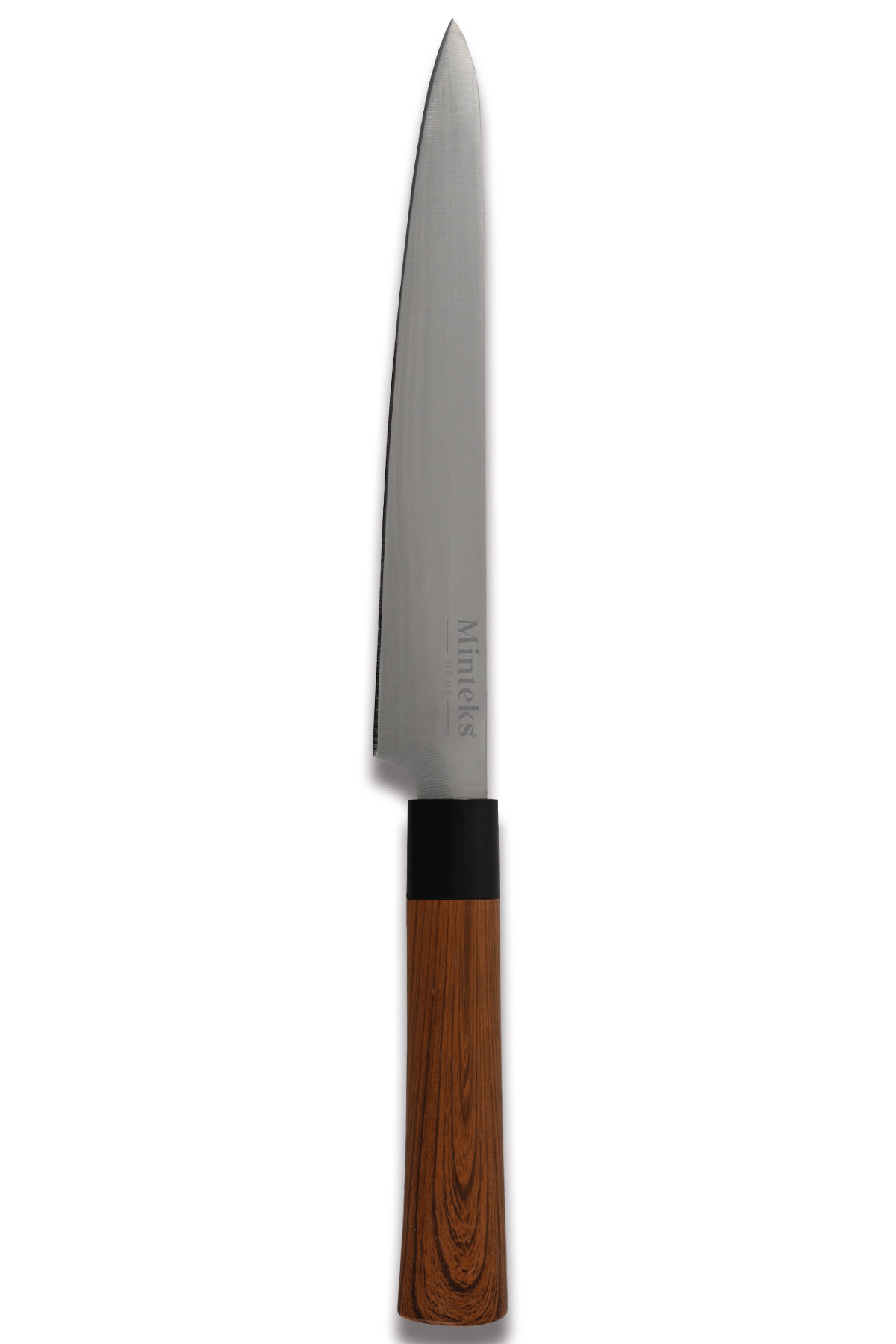 Minteks İnci Kaplama 33 cm Ahşap Saplı Çelik Sef Bıçağı I0461 - 4
