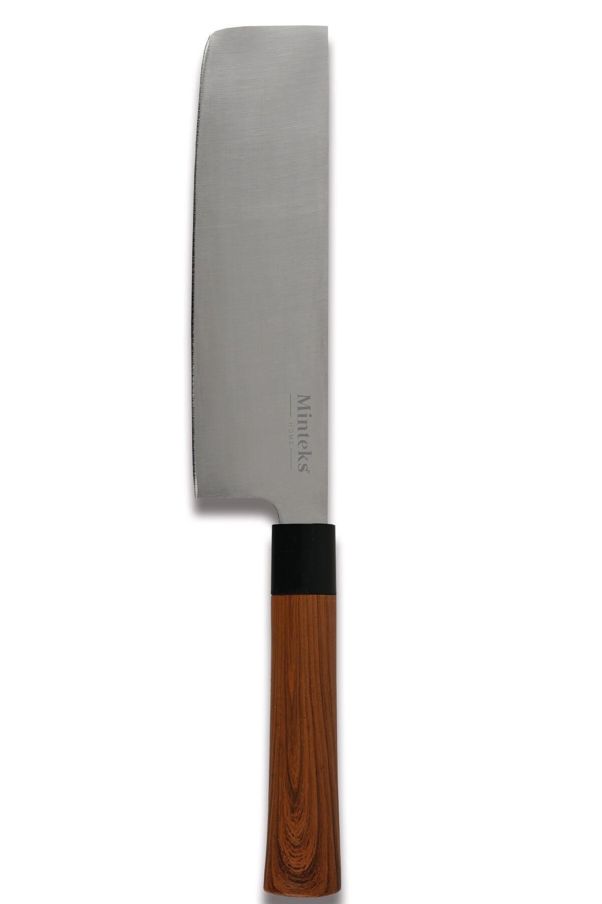 Minteks İnci Kaplama Nakırı 31 cm Ahşap Saplı Çelik Sef Bıçağı İ0500 - 4